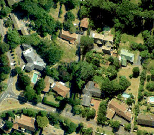 3 Milton Road from the air - unknown date